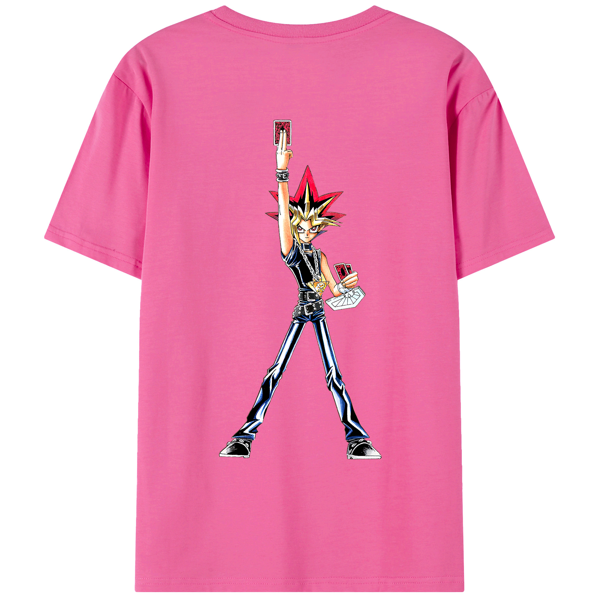 （画像用） 遊☆戯☆王 Yu-Gi-Oh! レディース半袖Tシャツ(バックプリント)